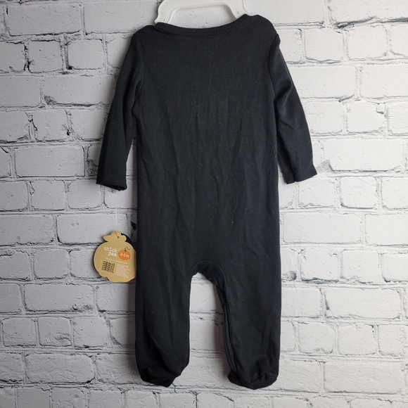 2/$15 Chick Pea Size 0-3M Glow In The Dark Skeleton One Piece - Picture 2 of 4